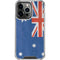 Australia Flag Distressed iPhone 15 Pro Clear Case