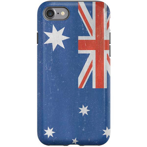 Australia Flag Distressed iPhone SE (2nd & 3rd Gen) Pro Case