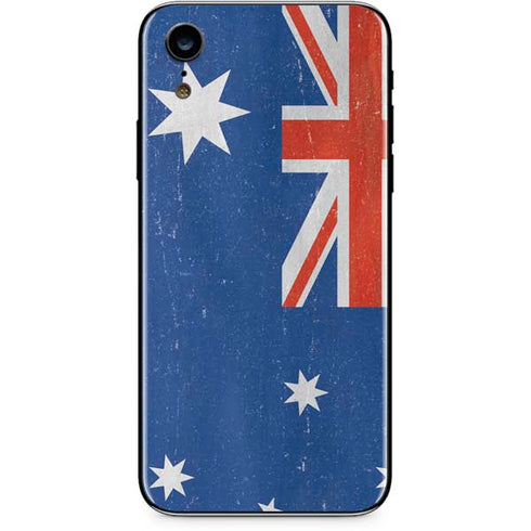 Australia Flag Distressed iPhone XR Skin