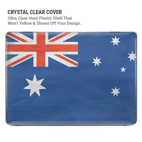 Australia Flag Distressed MacBook Pro 16in (2021-25) Case plus Skin