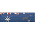 Australia Flag Distressed Magic Keyboard with Numeric Keypad Skin