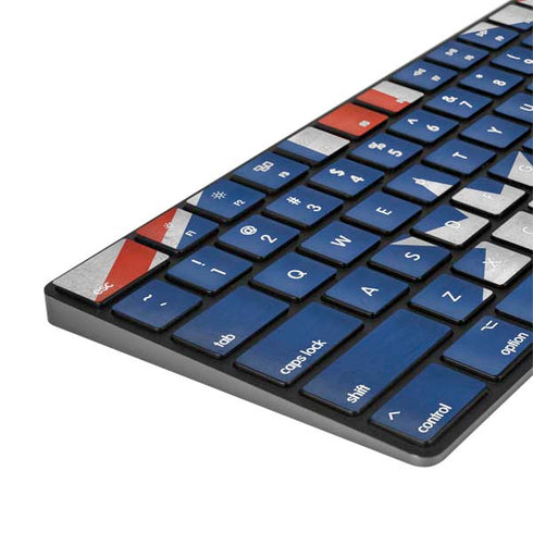 Australia Flag Distressed Magic Keyboard with Numeric Keypad Skin