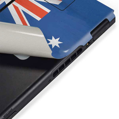 Australia Flag Distressed Nintendo Switch Bundle Skin