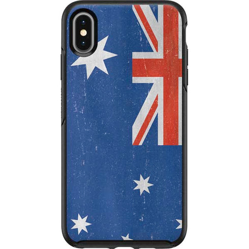Australia Flag Distressed Otterbox Symmetry iPhone Skin
