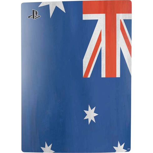 Australia Flag Distressed PS5 Digital Edition Bundle Skin