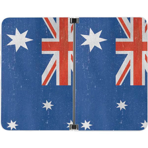 Australia Flag Distressed Surface Duo Skin
