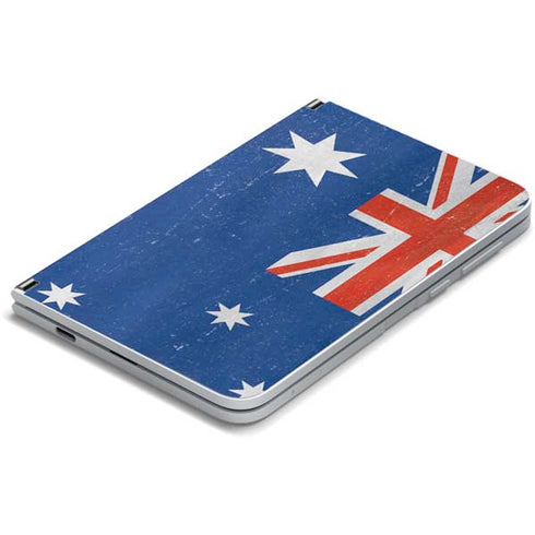 Australia Flag Distressed Surface Duo Skin