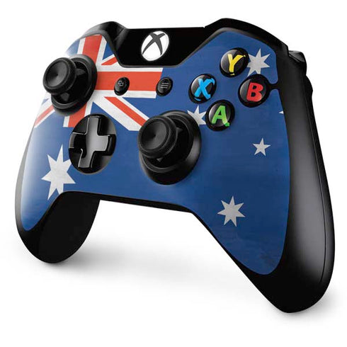 Australia Flag Distressed Xbox One Controller Skin