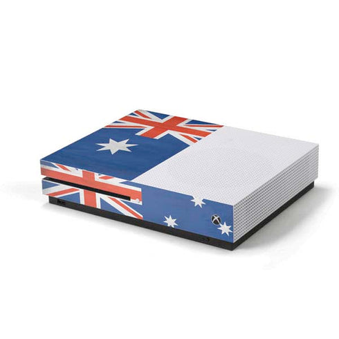 Australia Flag Distressed Xbox One S Console Skin