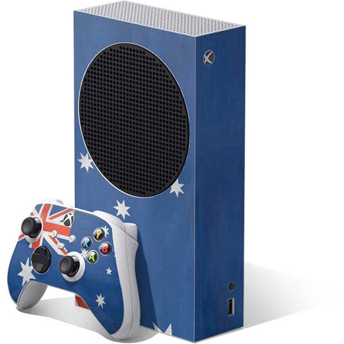 Australia Flag Distressed Xbox Series S Bundle Skin