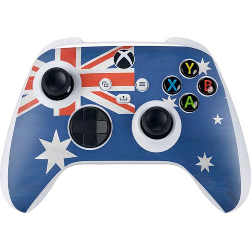 Australia Flag Distressed Xbox Series S Controller Skin