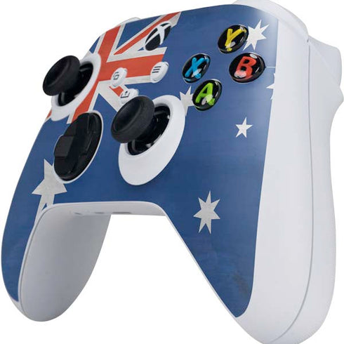 Australia Flag Distressed Xbox Series S Controller Skin