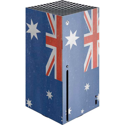 Australia Flag Distressed Xbox Series X Console Skin