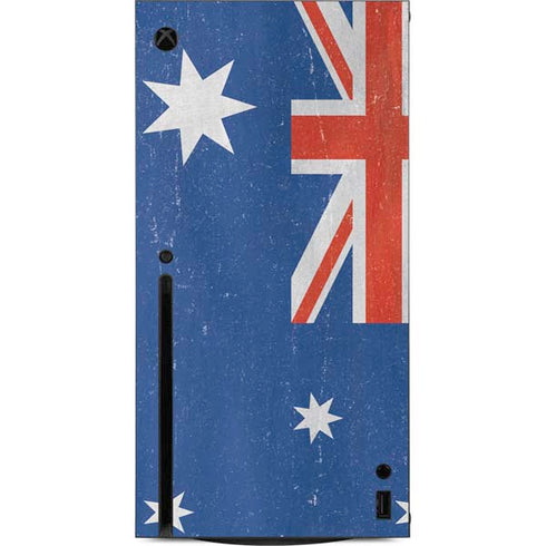 Australia Flag Distressed Xbox Series X Console Skin