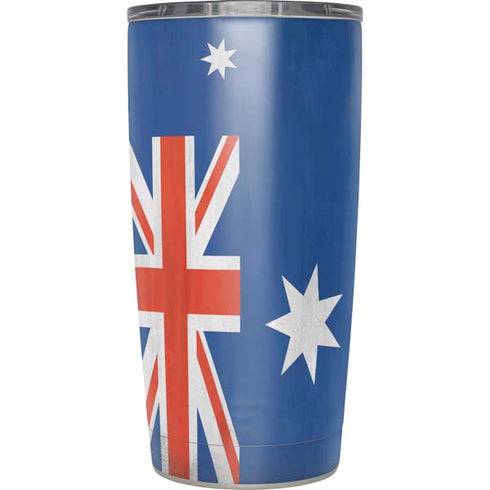Australia Flag Distressed Yeti 20oz Tumbler Skin