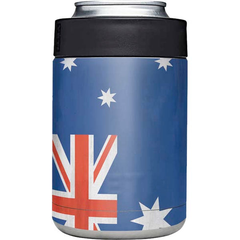 Australia Flag Distressed Yeti Colster Can Insulator Skin