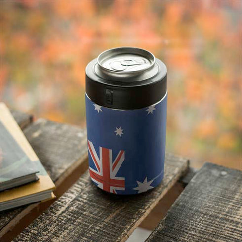 Australia Flag Distressed Yeti Colster Can Insulator Skin