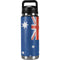 Australia Flag Distressed YETI Rambler 26oz Bottle Skin