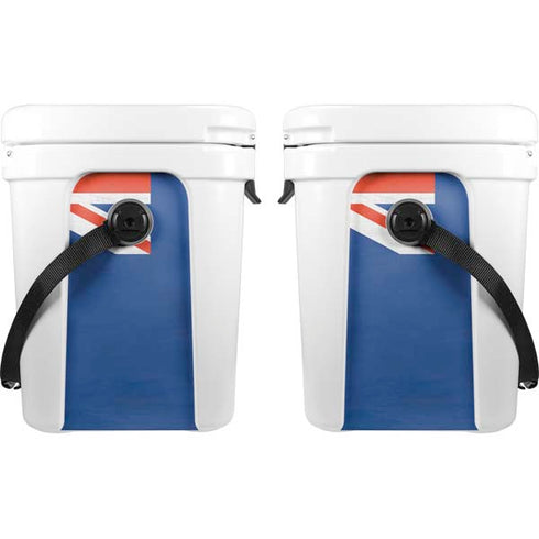 Australia Flag Distressed YETI Roadie 24 Hard Cooler Skin