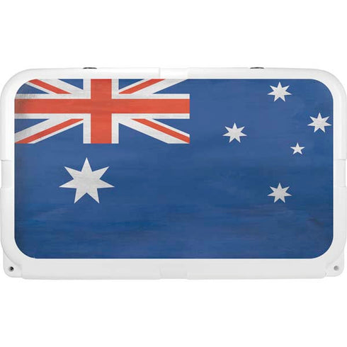 Australia Flag Distressed YETI Tundra 45 Hard Cooler Skin