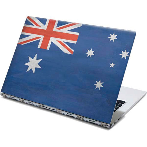 Australia Flag Distressed Yoga 910 2-in-1 14in Touch-Screen Skin