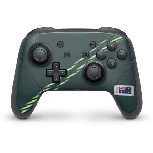 Australia Soccer Flag Nintendo Switch Pro Controller Skin