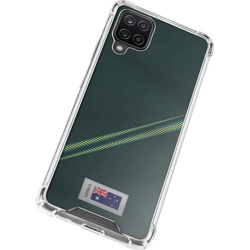 Australia Soccer Flag Galaxy A12 Clear Case
