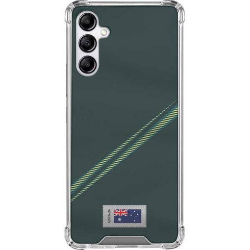 Australia Soccer Flag Galaxy A14 5G Clear Case