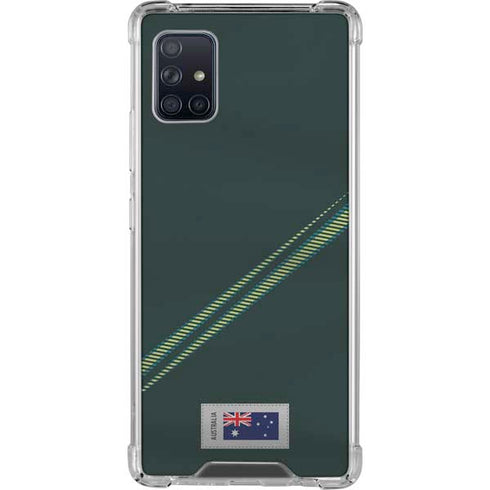 Australia Soccer Flag Galaxy A51 5G Clear Case