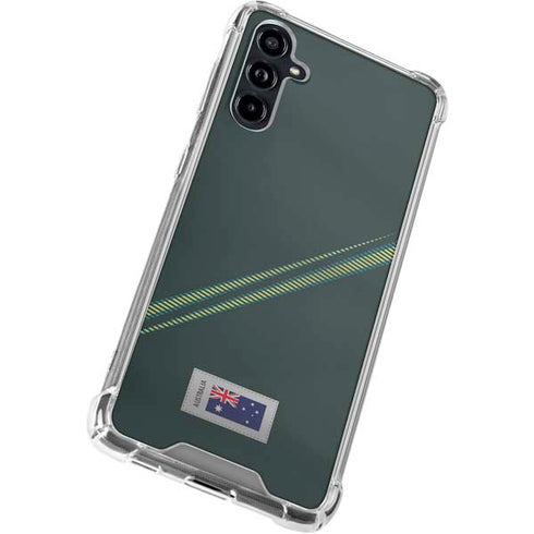 Australia Soccer Flag Galaxy A54 5G Clear Case