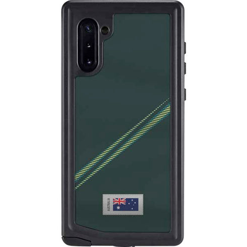 Australia Soccer Flag Galaxy Note 10 Waterproof Case
