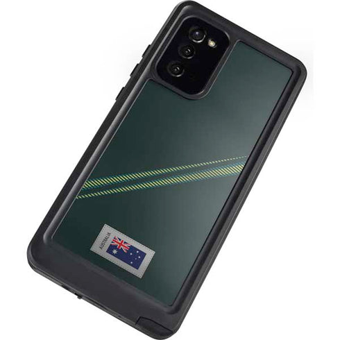 Australia Soccer Flag Galaxy Note20 5G Waterproof Case