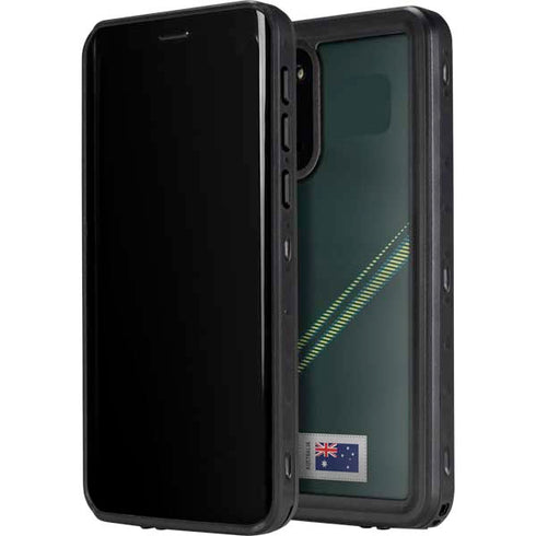 Australia Soccer Flag Galaxy S20 Waterproof Case