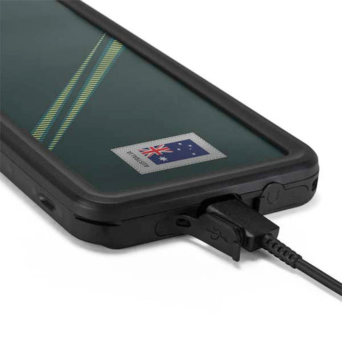 Australia Soccer Flag Galaxy S20 Waterproof Case