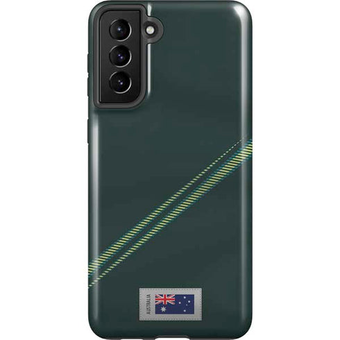 Australia Soccer Flag Galaxy S21 FE Pro Case