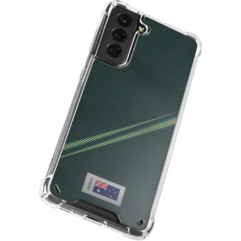 Australia Soccer Flag Galaxy S21 Plus 5G Clear Case
