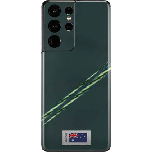 Australia Soccer Flag Galaxy S21 Ultra 5G Skin