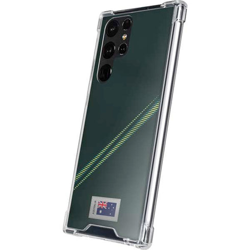 Australia Soccer Flag Galaxy S22 Ultra Clear Case