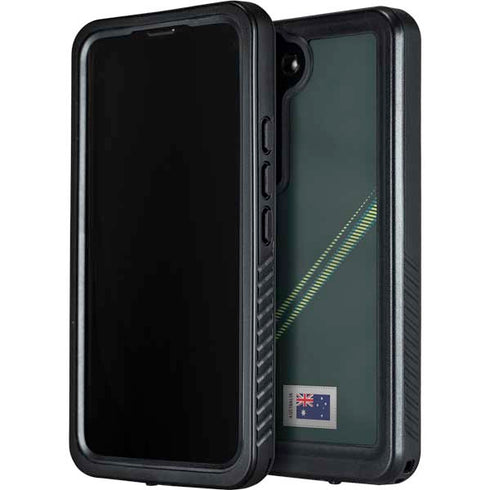 Australia Soccer Flag Galaxy S23 Plus Waterproof Case
