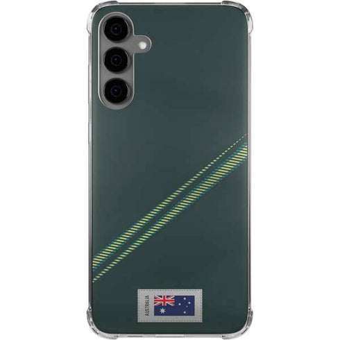 Australia Soccer Flag Galaxy S24 Plus Clear Case