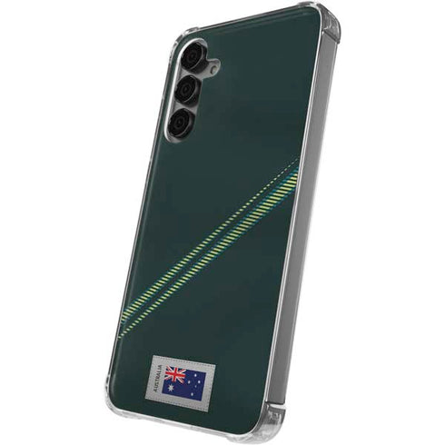 Australia Soccer Flag Galaxy S24 Plus Clear Case