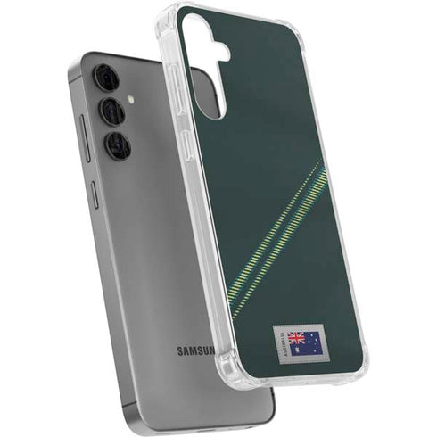 Australia Soccer Flag Galaxy S24 Plus Clear Case