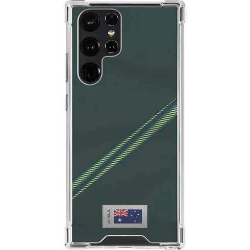 Australia Soccer Flag Galaxy S24 Ultra Clear Case