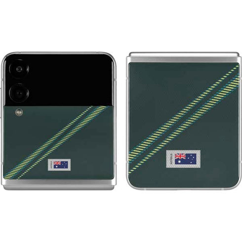Australia Soccer Flag Galaxy Z Flip4 5G Skin