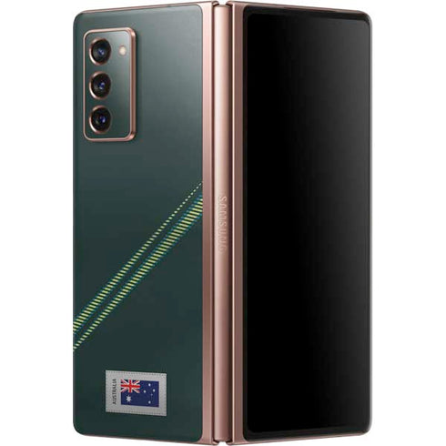 Australia Soccer Flag Galaxy Z Fold2 5G Skin