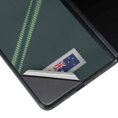 Australia Soccer Flag Galaxy Z Fold3 5G Skin