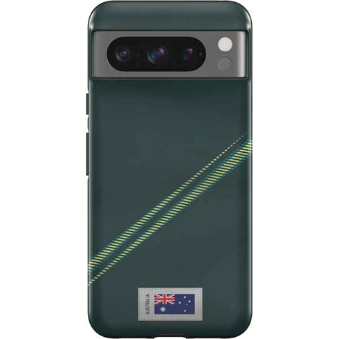 Australia Soccer Flag Google Pixel 8 Pro Impact Case