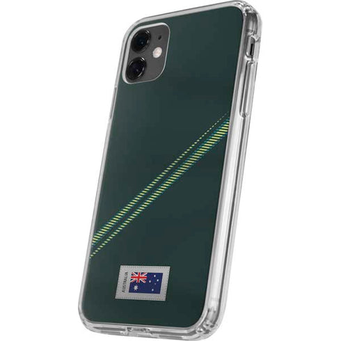 Australia Soccer Flag iPhone 11 Clear Case