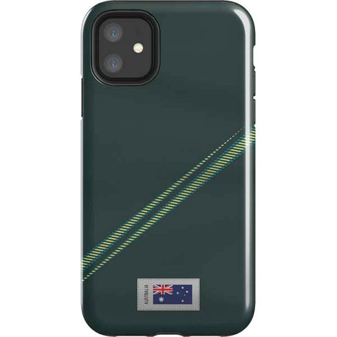 Australia Soccer Flag iPhone 11 Impact Case