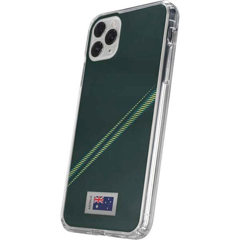 Australia Soccer Flag iPhone 11 Pro Clear Case